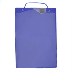 Werkstattauftragstasche A4 mit Schlüsseltasche BLAU