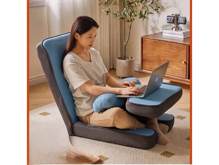 Canapé Pliant Multifonctionnel pour Paresseux, Maison, délégations, hypothécaire ami Assis et Inclinable, Dossier de Lit, Coussin de Soutien Lombaire