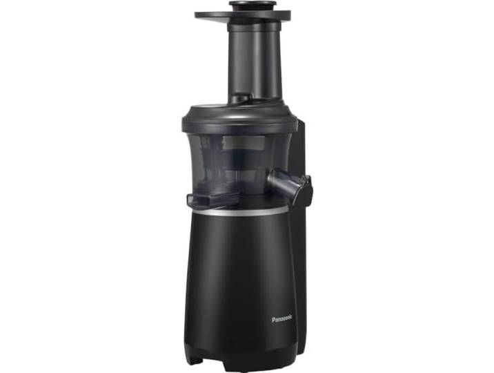 Panasonic MJ-L501KXE Slow Juicer, Roestvrij Staal en Kunststof, 150 W, Zwart