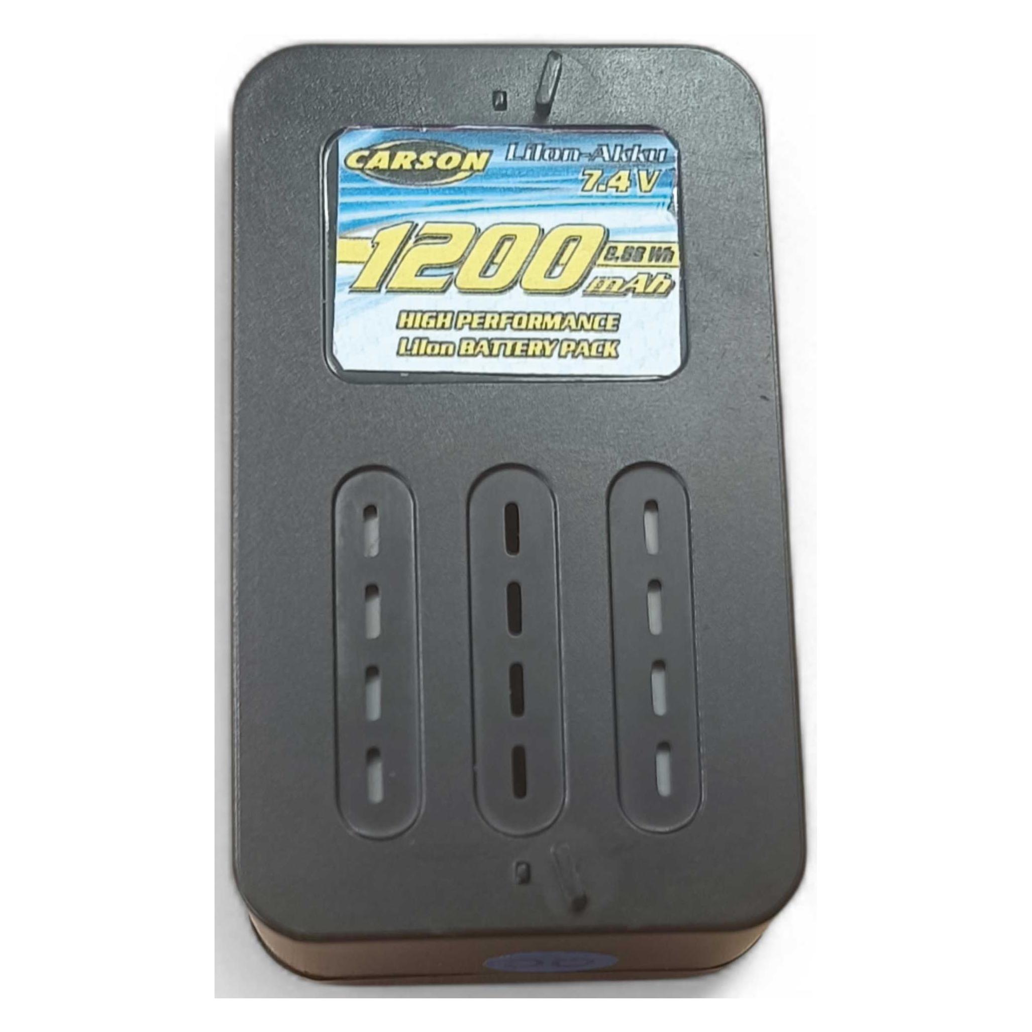 Carson 7,4V/1200mAh LiIon Akku Tenzu (1200 mAh, 7.40 V) (500608316)