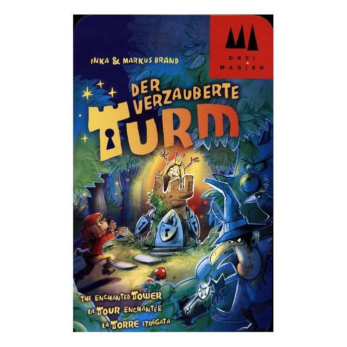 Schmidt Spiele Der verzauberte Turm (Metalldose) (Deutsch, Englisch, Französisch, 2 - 4 Spieler) (51400)