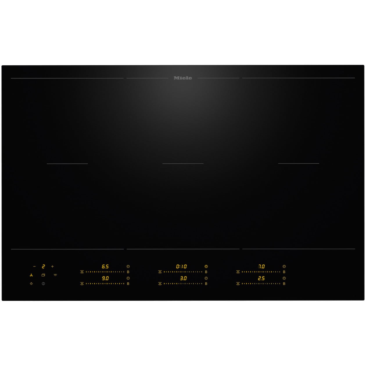 Miele KM 8585 FL Inductie kookplaat Zwart