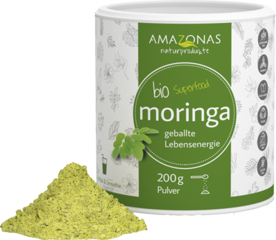 AMAZONAS Naturprodukte Handels GmbH MORINGA 100% Bio Pulver pur 200 g 11484633