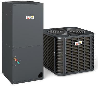 Costway 2 to 3 Ton 18.6-20 SEER2 Ultra-Low Temperature​ Heat Pump System (Operates down to -4°F)