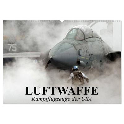 Luftwaffe. Kampfflugzeuge der USA (Wandkalender 2027 DIN A2 quer), CALVENDO Monatskalender
