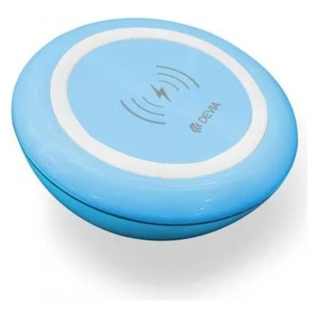 Devia Inductive fast wireless charger Qi Standard - Blue (10 W) (DEFCW996A)
