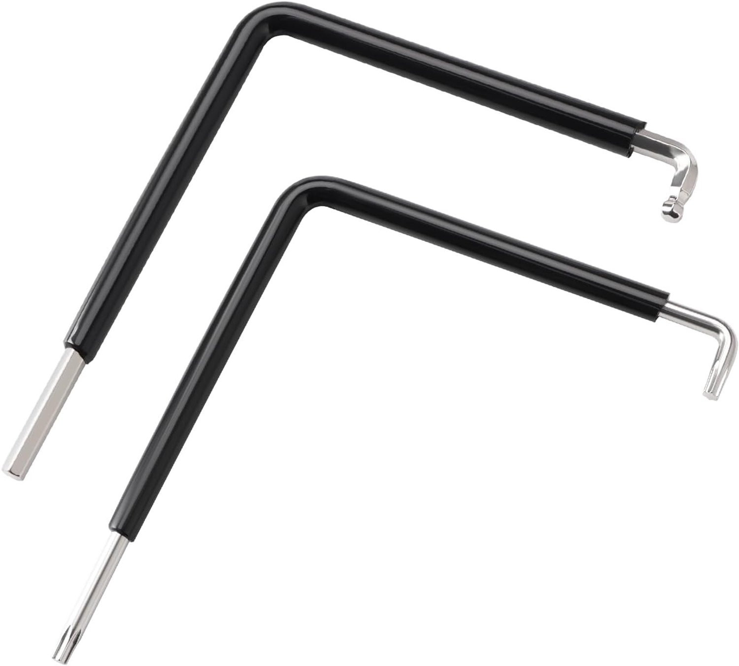 2-delige set voor raamafstelling met 4mm hex sleutel, T15 balhoofd en krimpkous voor diverse raamhardware aanpassingen