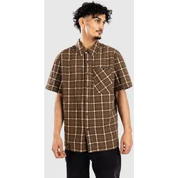 Santa Cruz Eli Hemd brown check Gr. L