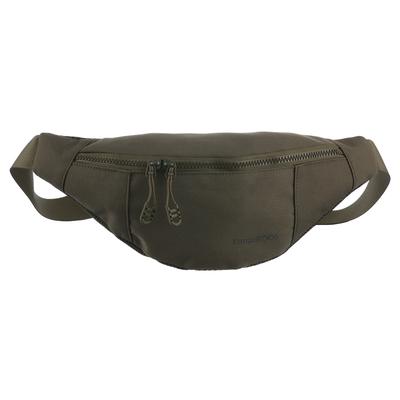 Bauchtasche KANGAROOS "Waistbag", Damen, Gr. B/H/T: 38cm x 15cm x 8cm, grün (olivgrün), Polyester, Polyurethan, Taschen, Waistbag