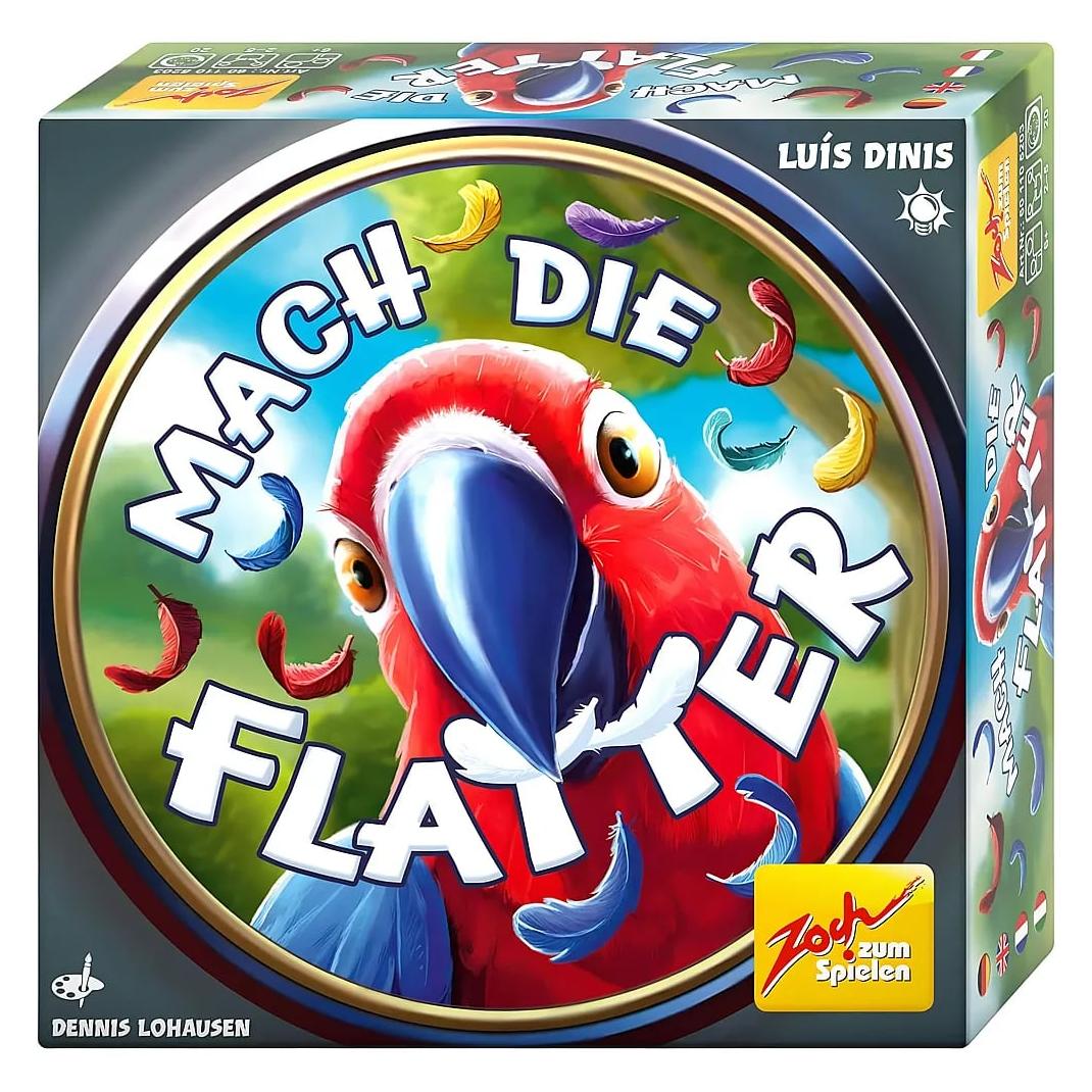 Zoch Mach die Flatter (Deutsch, Englisch, Französisch, Italienisch, 2 - 5 Spieler) (601105203)