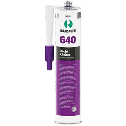 Hybrid-Klebstoff RAMSAUER Dicht Kleber 640 [schwarz] 310ml Kartusche