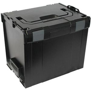 Bosch-Sortimo Werkzeugkoffer L-BOXX 374, leer, Kunststoff Klappkoffer, schwarz