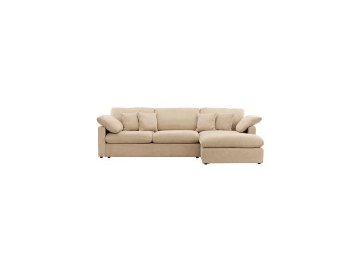 4-Sitzer Design Ecksofa „Amalfi“ Sand VE DESIGN