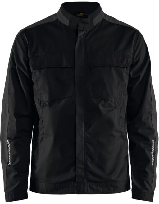 BLAKLÄDER Veste de travail Industrie Stretch, noir / gris foncé, taille unisexe : S (444418329998S)