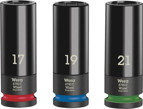 Wera Wheel Impaktor C Set 1 Steckschlüsseleinsatz-Set 1/2 3teilig 05004595001