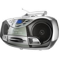 RR 510 (N), Radio silber/schwarz, CD/MP3-Player, Kassettenplayer, UKW-Radio, USB