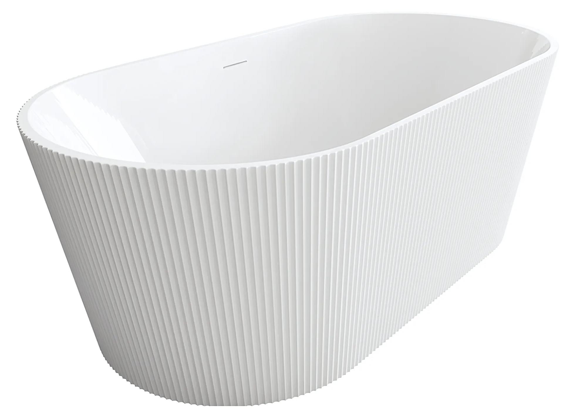 Freistehende Badewanne Rea Ofelia 170 Weiß
