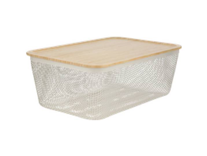 SILVERCREST® Boîte(s) de conservation, avec couvercle en bambou (Grand)