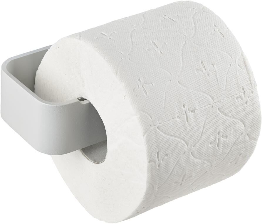 Toilettenpapierhalter ZONE DENMARK "Ume", grau (hellgrau), Aluminium, Toilettenpapierhalter, Toilettenpapierhalter hellgrau Einheitsgröße