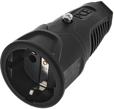PCE 2520-ss Taurus2 Socket Schwarz mit schwarzem Markierungsring