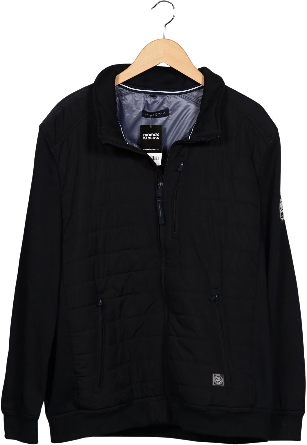 Casa Moda Herren Jacke, Marineblau, Gr. 3Xl, Synthetik / Baumwolle - Second Hand