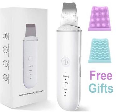 Inspire Select Ultrasonic Skin Scrubber Vibration Face Spatula & Blackhead Remover Skin Care Tool Ultrasonic Skin Scrubber Vibration Face Spatula & Blackhead Remover Skin Care Tool