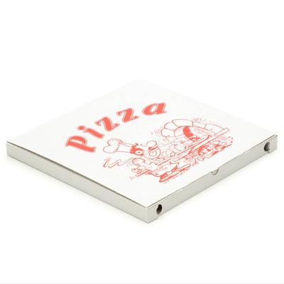 KK Verpackungen 1200 Pizzakartons 400 x 400 x 30 mm Pizzaschachteln Motiv Verpackungen weiß