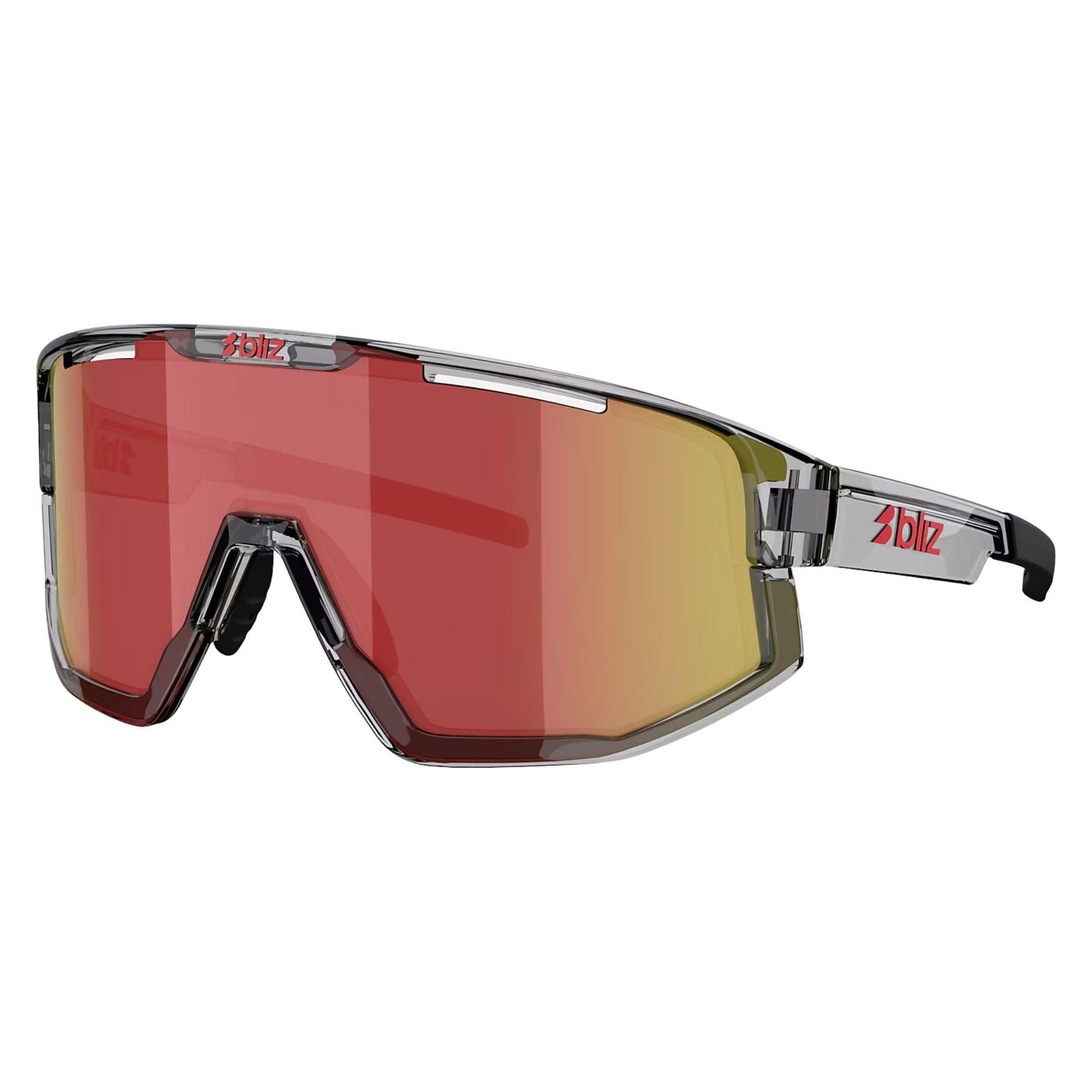 Bliz Fusion (Transparent Grau, Brown w Red Multi) (0ZB700570052733)