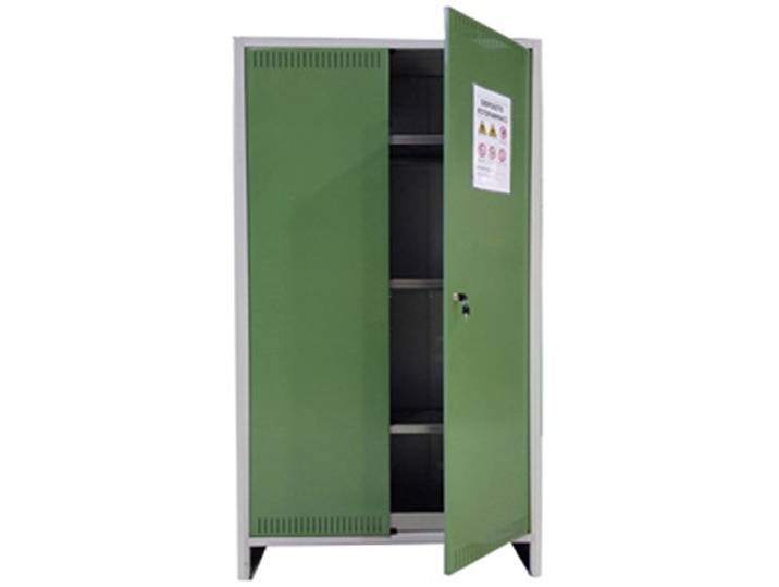 Schrank für Pflanzenschutzmittel, Pestizide, zugelassen, eintürig oder zweitürig, verschiedene Größen , 2A cm 100x40x179 h, 1
