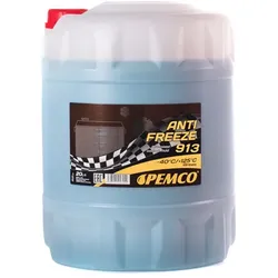 Pemco Kühlerfrostschutz Antifreeze 913 Grün -40°C Fertigmischung 20 Liter