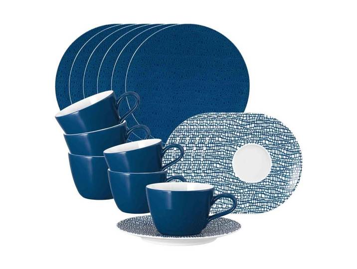 KAFFEESERVICE Life Fashion Classic Blue 18-tlg.