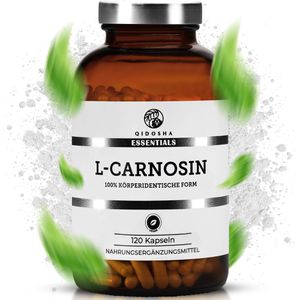 Qidosha Aminosäuren L-Carnosin, 120 Kapseln, Bildung aus Alanin und Histedin, 74,4g