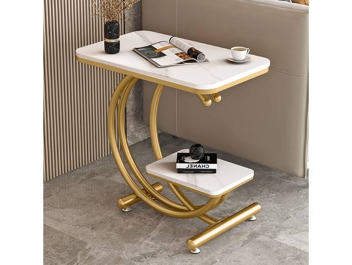 Table d'appoint italienne moderne et créative, table basse de luxe, unique et élégante, style décoratif, meubles de salon