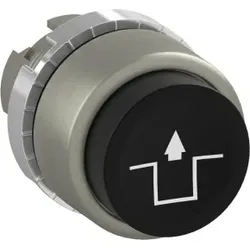 ABB P9MPNNS032 Drucktaster, hoch, schwarz Symbol 1SFA187235R9506