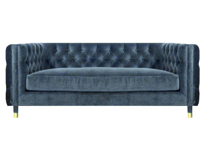 Xlmoebel Chesterfield-Sofa Elegantes Designer Sofa im klassischen Chesterfield-Stil, 3-Sitzer, Hergestellt in Europa