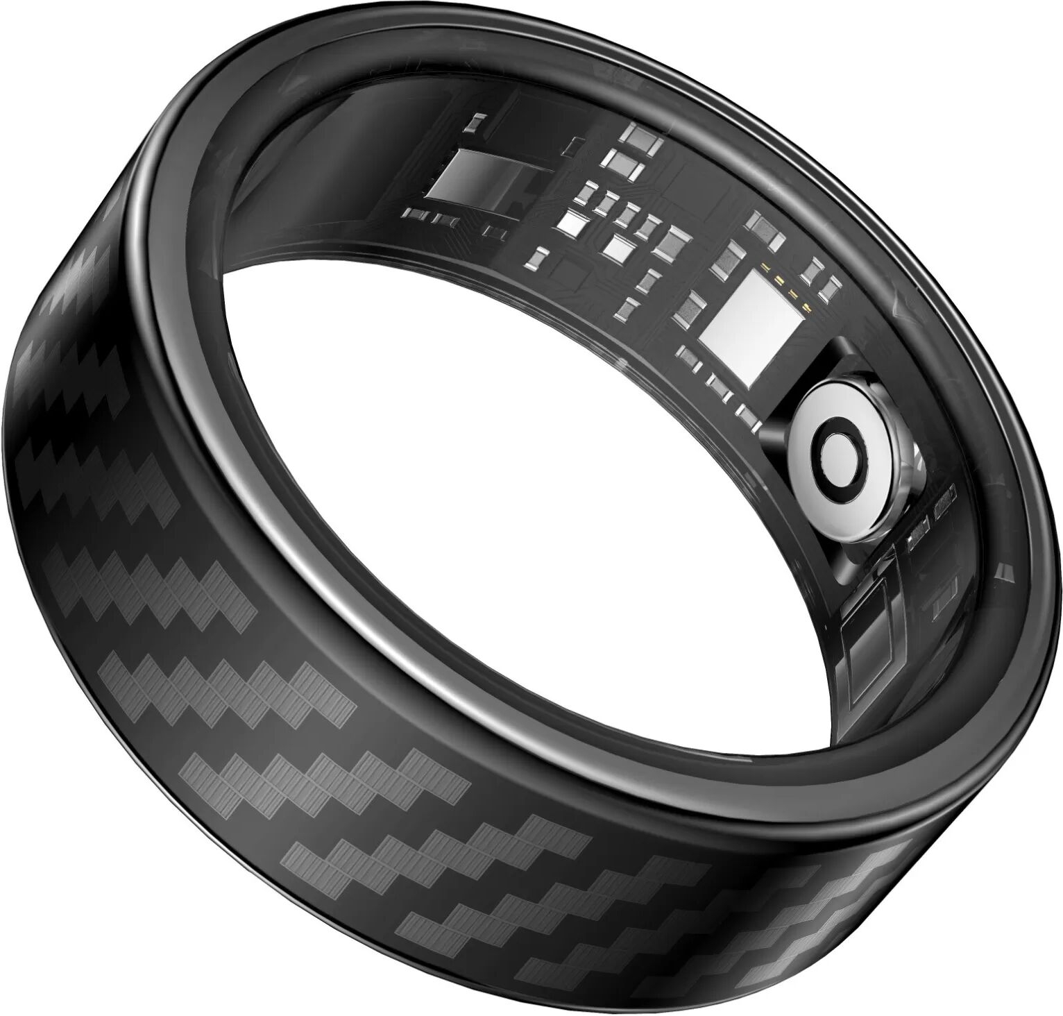 INF RWFIT Smart Ring: 50M Wasserdicht, Herzfrequenz-, Schlafüberwachung, Fitness-Tracker Schwarz 10