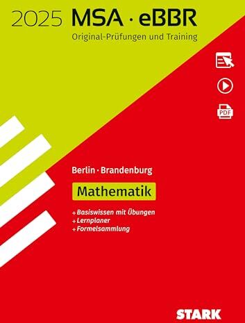 STARK Original-Prüfungen und Training MSA/eBBR 2025 - Mathematik - Berlin/Brandenburg - Preis vom 04.10.2026 03:51:26 h