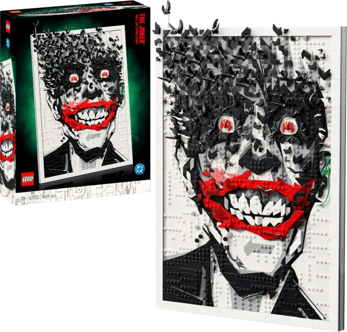 LEGO DC Batman 67012 Joker Wall Art Comic Cover