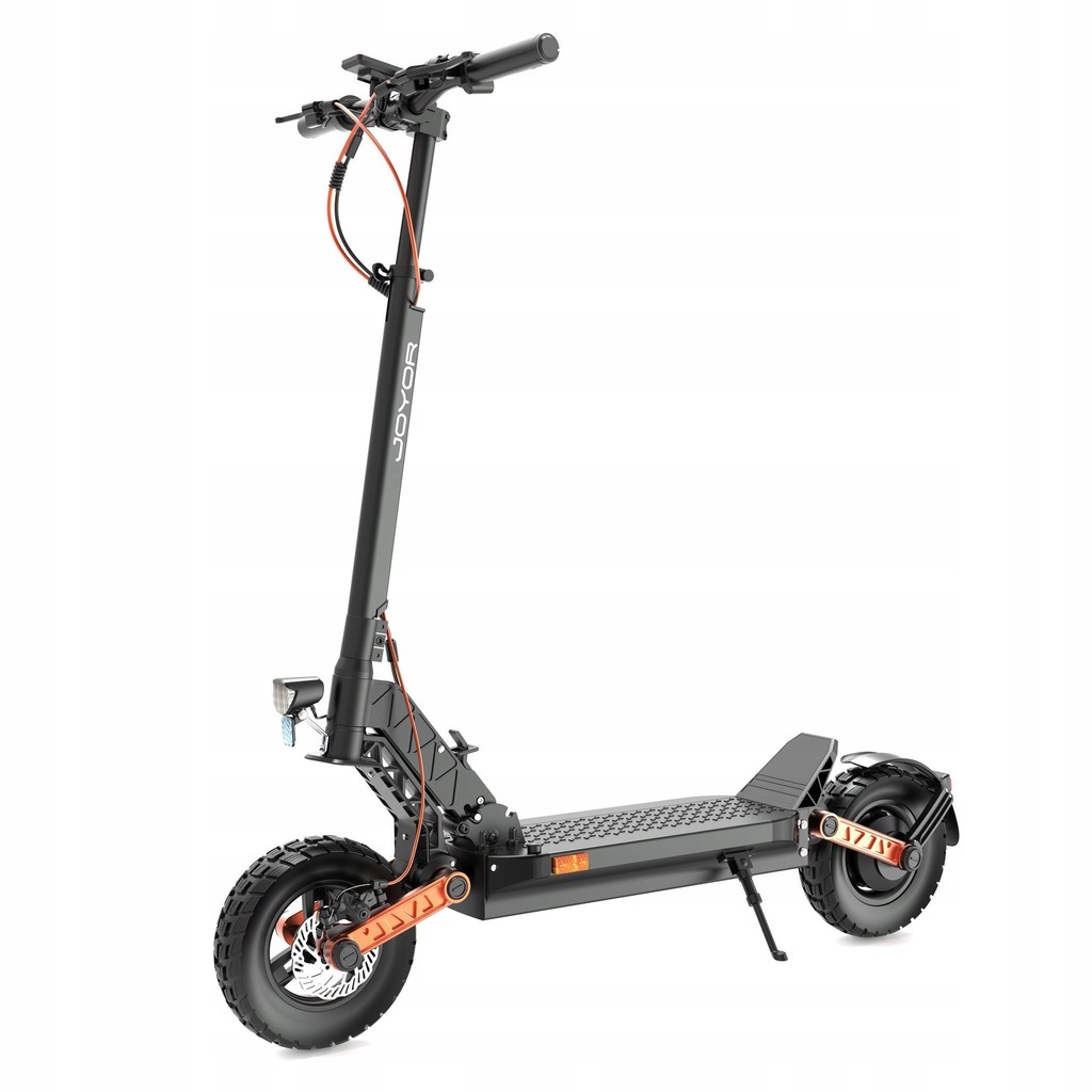 Elektroscooter Elektroroller JOYOR S5 Mit ABE-Gutachten - 500W Motor 48V13AH Batterie 45KM Reichweite Scheibenbremsen - Schwarz