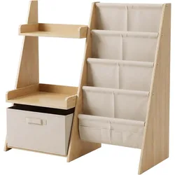 Relaxdays, Kinderregal, Bücherregal (84.50 x 34.50 x 80 cm)