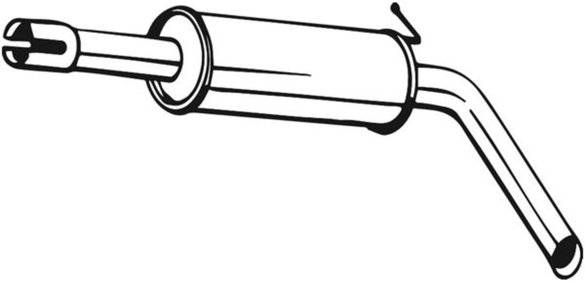Mittelschalldämpfer BOSAL 220-031