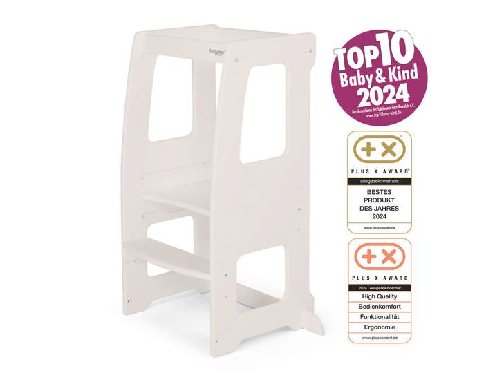 Tobi Lernturm, Beige, Holz, Buche, 62.2x92x42.5 cm, Babymöbel & Kindermöbel, Babyzimmer, Hochstühle, Lerntürme