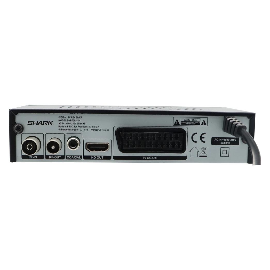 Manta DVBT005-SH Tuner for TV DVBT-T2/HEVC SHARK (DVB-C, DVB-T, DVB-T2) (DVBT005-SH)