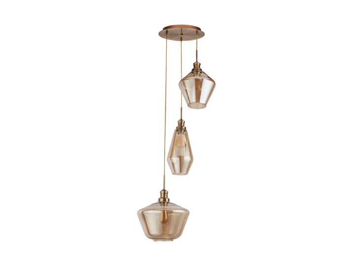 Dimmbare Design Pendelleuchte „Mia“ Schwarz Searchlight