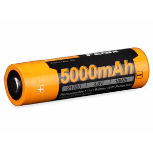 Fenix Akku ARB-L21-5000 V2, 3,6 V, 5000 mAh, 21700, Li-Ion, 1 Stück