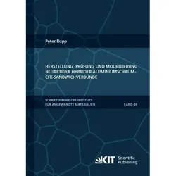 Herstellung, Prüfung und Modellierung neuartiger hybrider Aluminiumschaum-CFK-Sandwichverbunde, Fachbücher von Peter Rupp