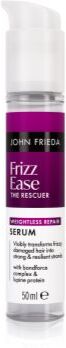 John Frieda Frizz Ease The Rescuer Weightless Repair Serum sérum fortificante para cabelo danificado 50 ml. Frizz Ease The Rescuer Weightless Repair Serum