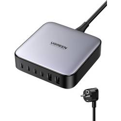 Ugreen Nexode - Netzteil - 200 Watt - 6 Ausgabeanschlussstellen (4 x USB-C, 2 x USB) 40914