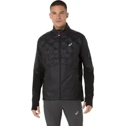 ASICS Herren Jacke ROAD WINTER JACKET, Größe L in Schwarz Schwarz