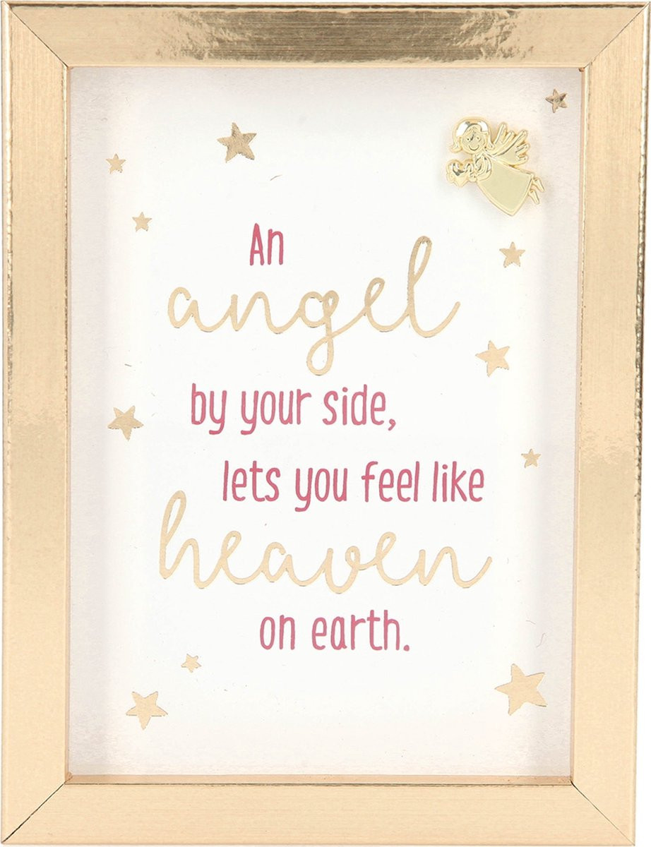 Depesche Fotolijst met tekst An angel by your side